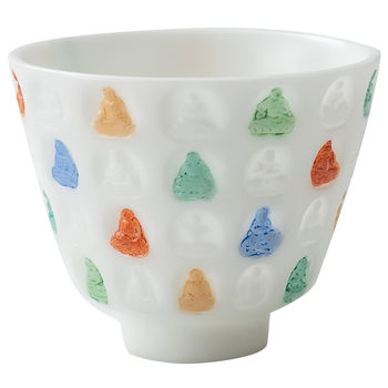 Hand-Painted Jadeite Master Cup, Single Cup, High-End Personal Use, High-Grade Ceramic Tea Cup for Kung Fu Tea