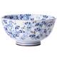 Small blue bud Japanese light peak ceramic tableware bowls plates