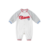 David Bella newborn clothes outing jumpsuit 2024 baby coat male baby autumn crawler suit