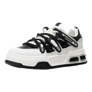 Pull back casual shoes men's panda shoes