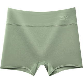 Boxer underwear for women pure cotton high waist belly tightening safety pants