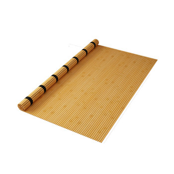 Ultra-thin folding bamboo slices encrypted ribs skeleton soft bed hardened