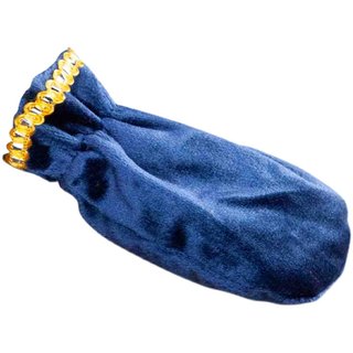 Золотистая бархатная защита ног только для фортепиано.