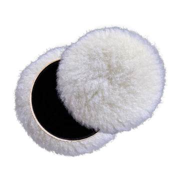 Shiwei wool ball mirror polishing wheel angle grinder self-adhesive disc wheel automobile waxed metal stainless steel polishing ball