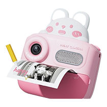 Childrens camera Polaroid print small can take pictures and can directly take photos. Mini toy can take photos with high pixels.