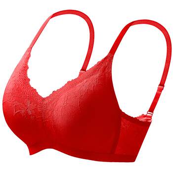 Seamless Bra for Women with Small Busts, No Underwire, Gathers Side Breasts, Prevents Sagging, Lifts and Supports, Comfortable Bra
