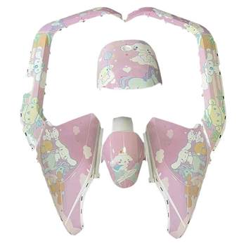 No. 9 n model modified paint shell thickened plastic parts