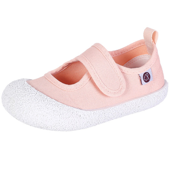 幼儿园室内鞋女童儿童帆布鞋春秋男童宝宝鞋子女宝宝单鞋透气软底