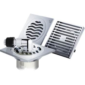 Submarine all-copper anti-odor floor drain bathroom