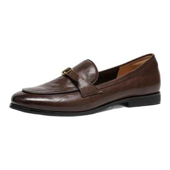 Beautoday loafers 2025 new small leather shoes