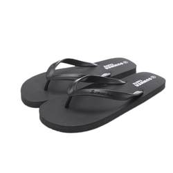 Flip-flops men's summer non-slip trend flat bottom sandals and slippers rubber outdoor wear casual personality clip-on beach shoes