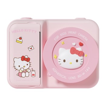 Sanrio children's instant camera can take pictures and print them