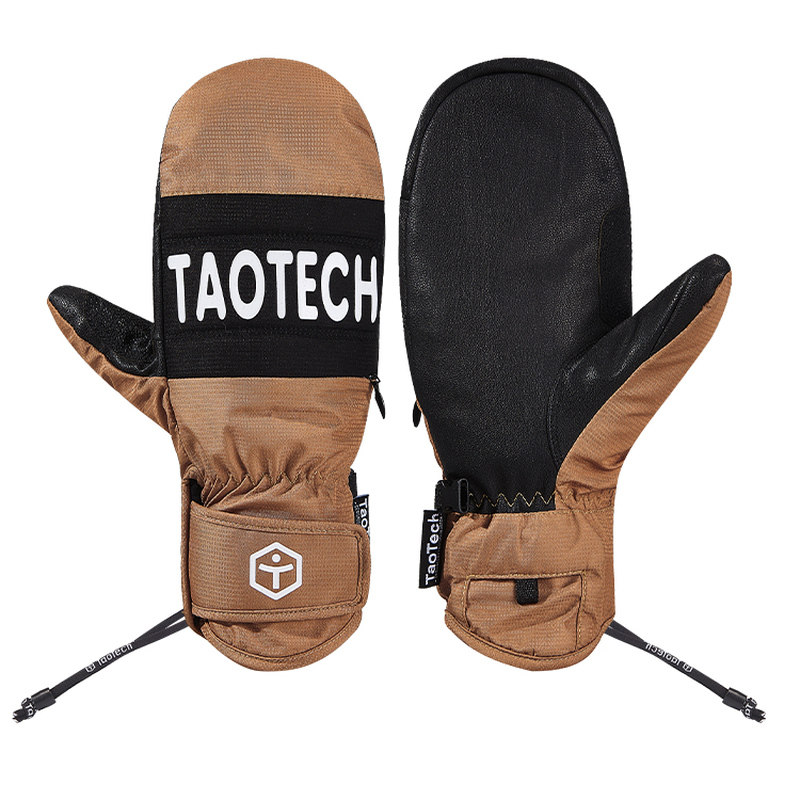 TaoTech entry-level ski gloves waterproof inner five-finger snowboard and double board ski equipment