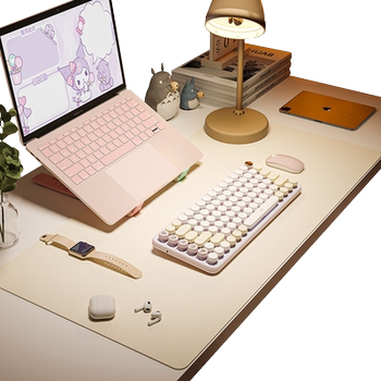 Jieruoya solid color leather scratch-resistant wear-resistant mouse table pad Jieruoya solid color leather scratch-resistant wear-resistant mouse table pad