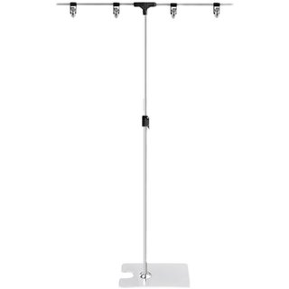 t型落地海报架超市堆头pop海报纸支架促销价格牌展示架伸缩广告架