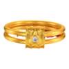 Laomiao gold new pure gold ring