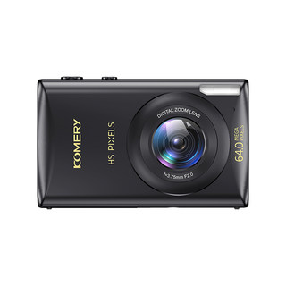 komery6400万像素音乐数码相机学生儿童旅游随身听入门级微单vlog