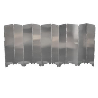 户外野营炉头挡风板加高大号超轻可折叠烧烤炉具防风板铝合金包邮