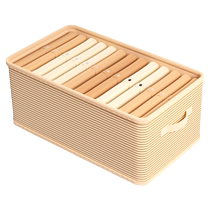 Storage box home wardrobe layered storage clothes organizer drawer-type cloth clothes and pants separated storage basket