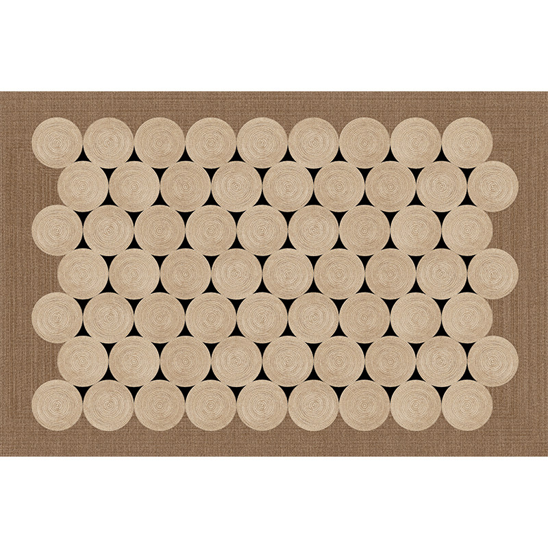 Carpet living room American retro mid-century style no-wash floor mat