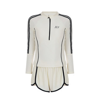 Haozhilang girl student split swimsuit long-sleeved sun protection