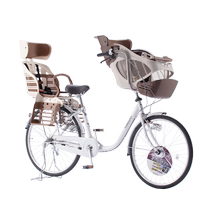 Hairdressing TI-MOUNT Japanese parent-child bicycle mother-child bicycle two-child mother-child mother-carrying baby light bicycle