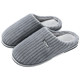 Cotton slippers for men winter plush warm 2025 new style