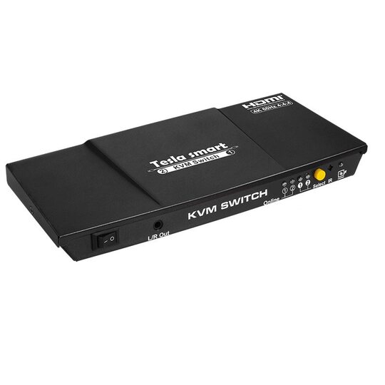 TESmart KVM seamless switch does not black screen