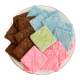Decorative biscuits square thin crisp dessert decoration
