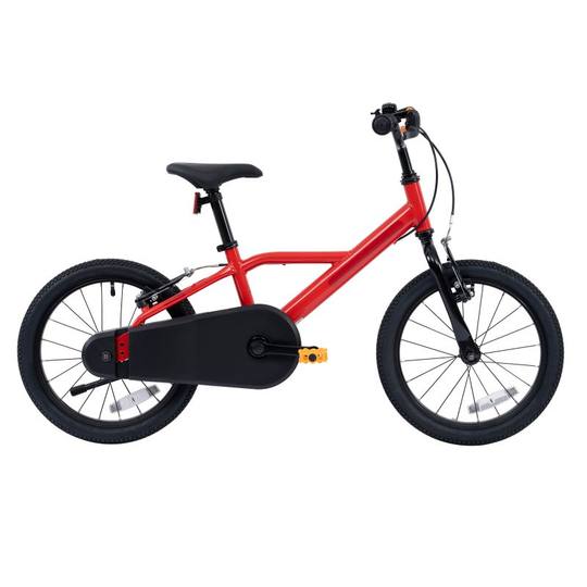 迪卡侬官方旗舰店儿童自行车16寸单车男女孩轻量化平衡脚踏车OVBK