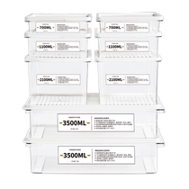炊大皇保鲜盒食品级冰箱专用食物收纳盒分装盒子整理密封厨房备菜