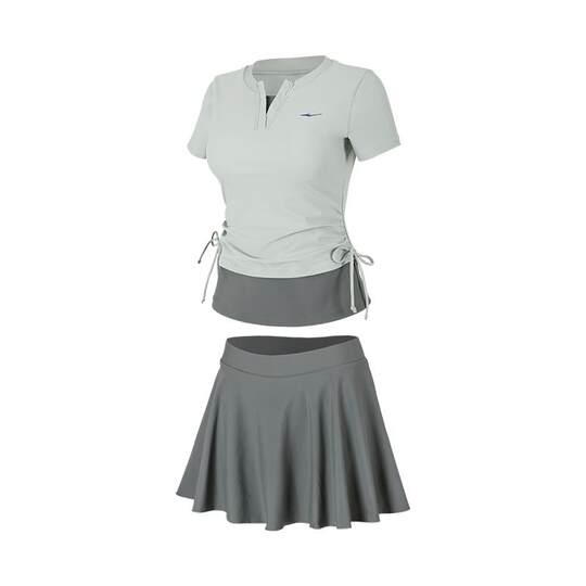 Erke women's split skirt skin-friendly breathable swimsuit slimming