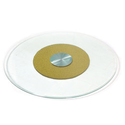 ໂຕະຮັບປະທານອາຫານ turntable glass round table turntable base dining table restaurant glass turntable round table tempered glass home