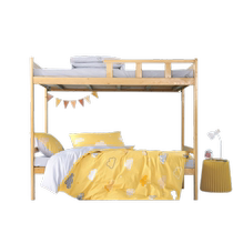 Mercury Home Textiles pure cotton student dormitory three-piece bedding set pure cotton sheets quilt cover single bed childrens bedding