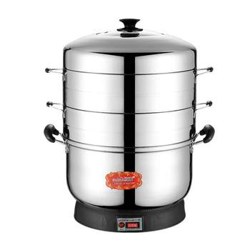 Poreless multifunctional large capacity rice steaming cooker