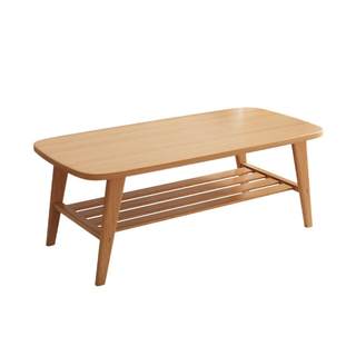 2024 new solid wood coffee table and dining table