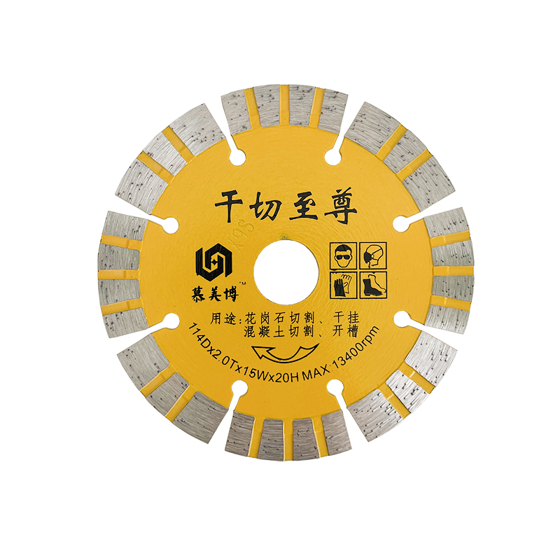 Dry cutting king marble saw blade wall groove tile cutting blade