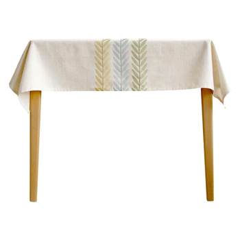 Amy house waterproof embroidery new customized dining table cloth Amy house waterproof embroidery new customized dining table cloth