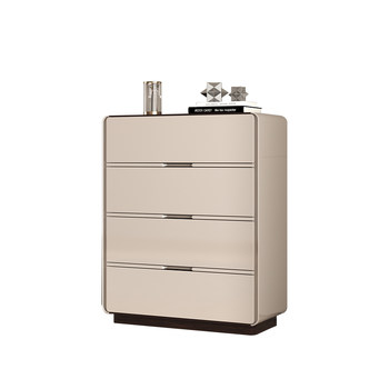 Italian simple chest of drawers storage cabinets at the end of the bed