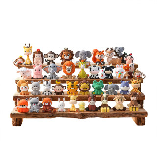 Forest animal series cake decoration soft plastic dolls