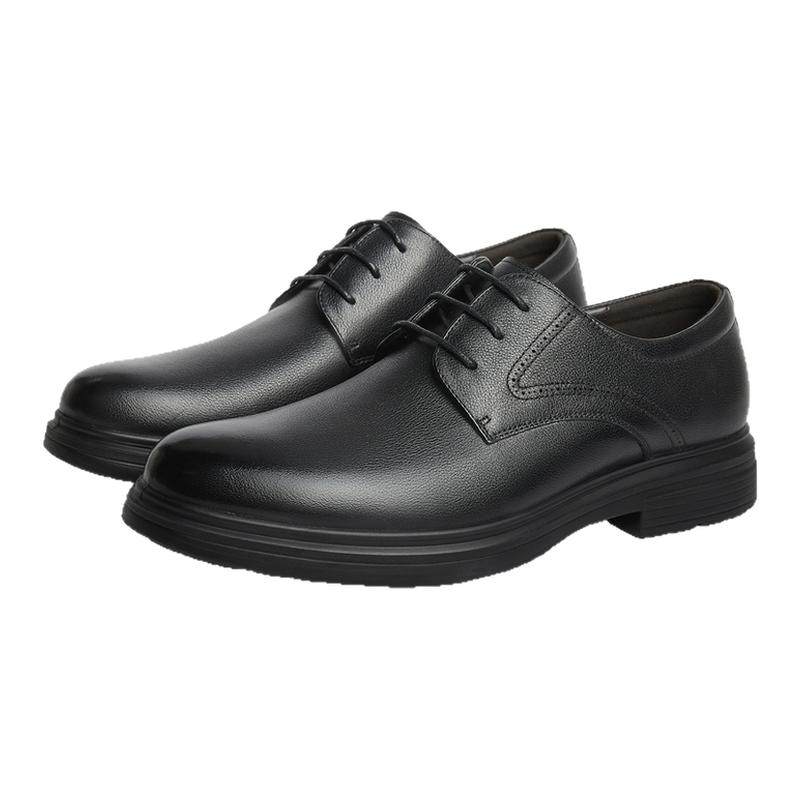 Senda formal leather shoes men's spring and autumn shopping mall same style workplace commuting business lace-up smooth leather shoes 1SG01DM4