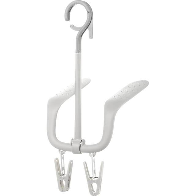 FaSoLa rotary sun shoe rack windproof double hook