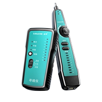 Mountain Jersey Network Line tester Multi-functional network Finder POE Charged line-of-line Wire Detector Telephone Measuring Line Professional Anti-Interference Crystal Head Broadband Detection Instrument Signal Through-Break Tool Kit CS-30