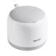 Desktop trash can with mobile phone holder is compact and practical