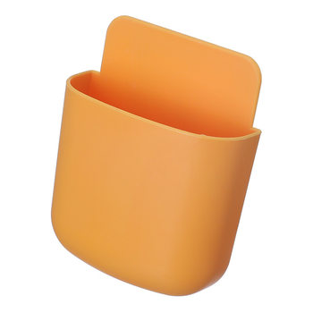 Punch-free remote control storage box wall-mounted household daily necessities multi-function storage box mobile storage rack