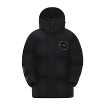 Camel Outdoor Down Jacket 2024 Autumn and Winter New Mens and Womens Windproof Water-Repellent Cold-Resistant and Warm High Puff Bread Jacket