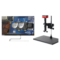 HAYEAR SEAYO HIGH DEFINITION INDUSTRIAL THREE-DIMENSIONAL MICROSCOPE CAMERA LENS 2D 3D STEREO DETECTION ELECTRONIC VIDEO MAGNIFIER MEGALIMETRIC DEEP HARDWARE WORKPIECE COMPONENTS SPECIAL OBSERVATION DETECTION