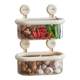 Kitchen onion, ginger and garlic storage box wall-mounted