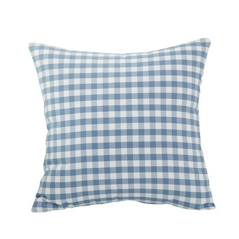 Mediterranean style customized lake blue size cushion cover