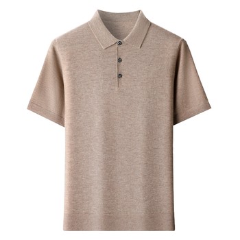 Worn-spinned 100% cashmere sweater short-sleeved t-shirt thin large size Worn-spinned 100% cashmere sweater short-sleeved t-shirt thin large size